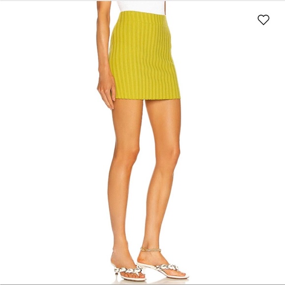 Simon Miller Rip Bloop skirt. Color Kiwi Size S 🥝 . Spring/summer skirt. - Picture 2 of 9